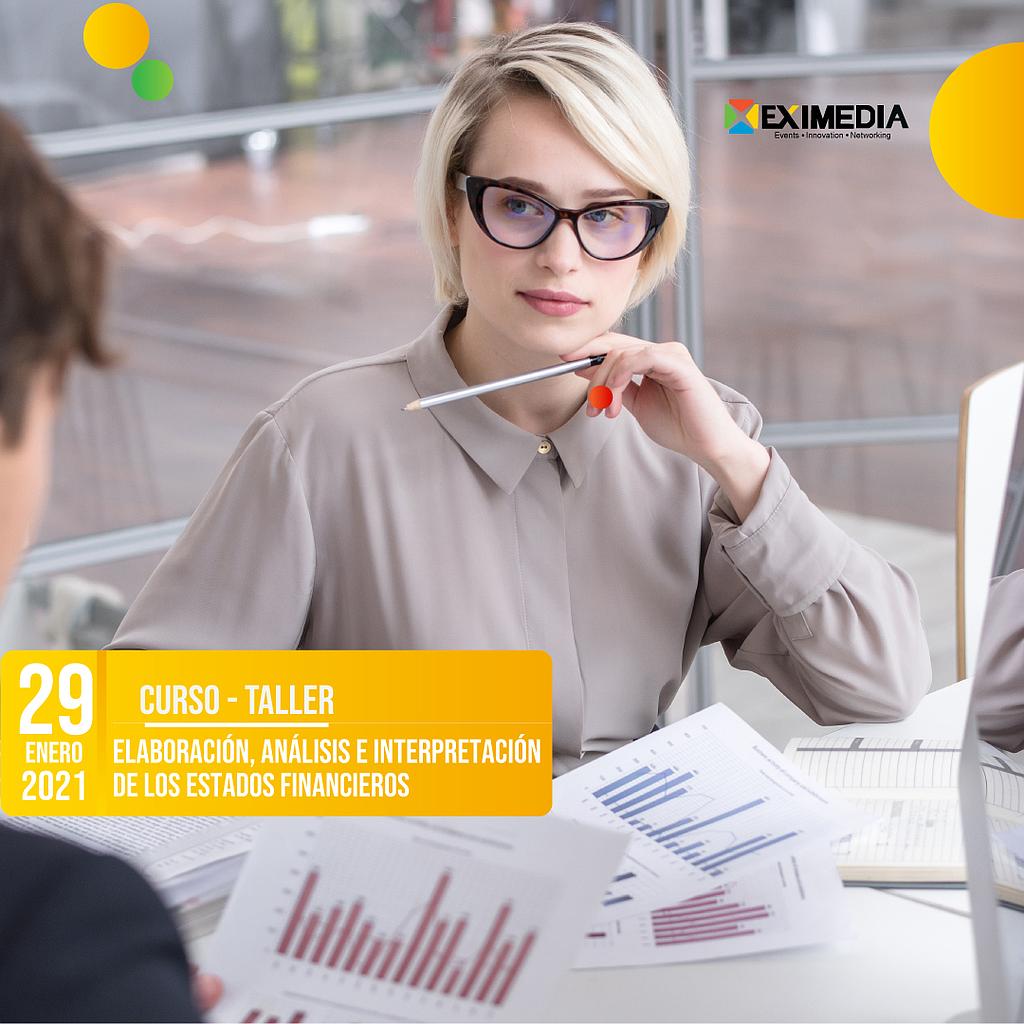 Curso Taller Analisis E Interpretacion De Estados Financieros EXIMEDIA